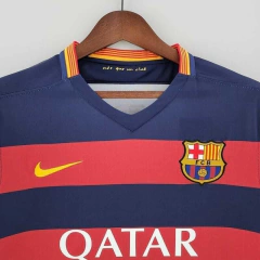 CAMISA RETRÔ DO BARCELONA - HOME 15/16 - comprar online