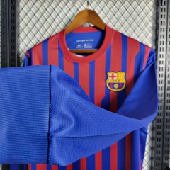 Imagem do CAMISA RETRÔ DO BARCELONA - MANGA LONGA - HOME 11/12