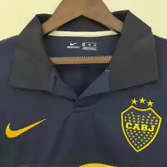 CAMISA RETRÔ DO BOCA JUNIORS - HOME 09/10 - loja online