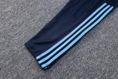 Imagem do CONJUNTO AGASALHO DA ARGENTINA - ZÍPER COMPLETO - AZUL/PRETO 22/23