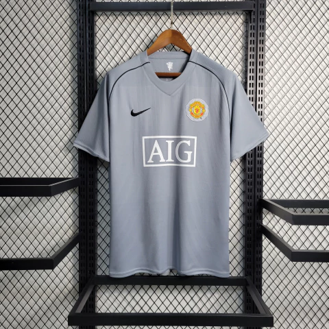 CAMISA DO MANCHESTER UNITED RETRÔ - GOLEIRO - 07/08