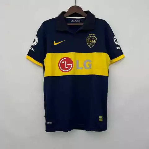 CAMISA RETRÔ DO BOCA JUNIORS - HOME 09/10