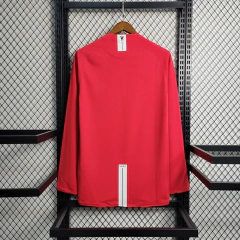 CAMISA RETRÔ DO MANCHESTER UNITED - MANGA LONGA - HOME 07/08 - NETSHIRTS