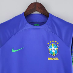 CAMISA FEMININA DO BRASIL - AWAY 22/23 #VESTEGARRA - comprar online