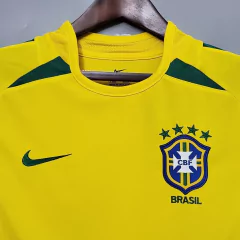 CAMISA RETRO DO BRASIL - HOME 2002 - NETSHIRTS