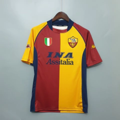 CAMISA RETRÔ DA ROMA 2001/2002