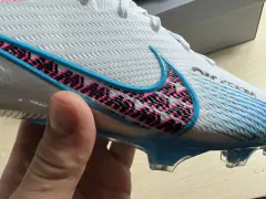 CHUTEIRA CAMPO - NIKE AIR ZOOM MERCURIAL SUPERFLY IX ELITE FG 39-45 - AZUL/BRANCO