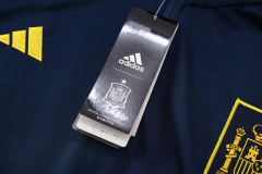 CONJUNTO AGASALHO DA ESPANHA - ZÍPER COMPLETO - VERMELHO/AZUL 22/23 na internet