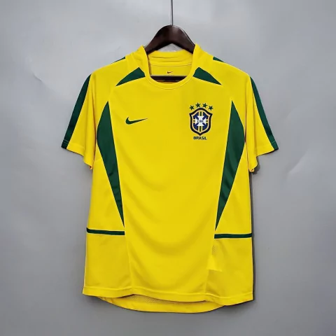 CAMISA RETRO DO BRASIL - HOME 2002