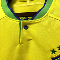 CAMISA DO BRASIL - HOME MANGA LONGA #vestegarra 22/23 na internet