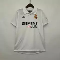 CAMISA RETRÔ DO REAL MADRID - HOME 02/03