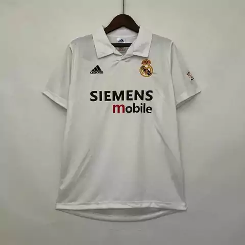 CAMISA RETRÔ DO REAL MADRID - HOME 02/03