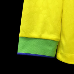 CAMISA DO BRASIL - HOME MANGA LONGA #vestegarra 22/23 na internet
