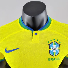 CAMISA DO BRASIL VERSÃO JOGADOR - HOME 22/23 #VESTEGARRA - comprar online