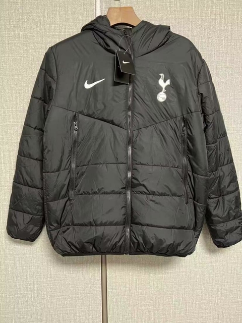 AGASALHO DE ALGODÃO DO TOTTENHAM - PRETO 22/23
