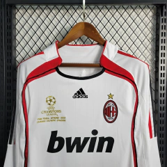 CAMISA RETRÔ DO MILAN - MANGA LONGA - AWAY 06/07 - comprar online