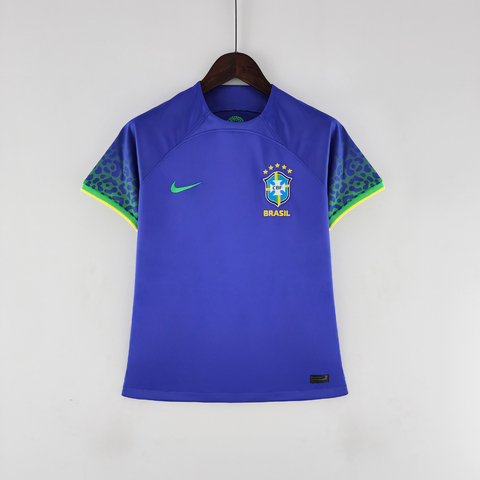 CAMISA FEMININA DO BRASIL - AWAY 22/23 #VESTEGARRA
