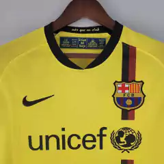 CAMISA RETRÔ DO BARCELONA - MANGA LONGA - AWAY 08/09 - comprar online