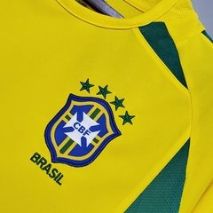 CAMISA RETRO DO BRASIL - HOME 2002 - comprar online