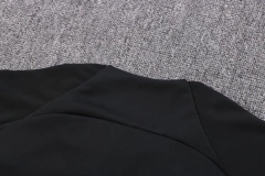 Imagem do CONJUNTO AGASALHO DO CHELSEA - ZÍPER COMPLETO - PRETO 22/23