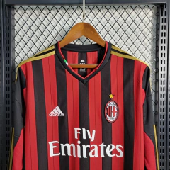 CAMISA RETRÔ DO MILAN - MANGA LONGA - HOME 13/14 - NETSHIRTS