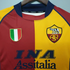 CAMISA RETRÔ DA ROMA 2001/2002 - loja online