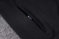 CONJUNTO AGASALHO DA ALEMANHA - ZÍPER COMPLETO - PRETO 22/23 - NETSHIRTS