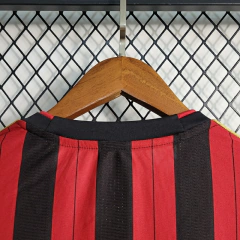 CAMISA RETRÔ DO MILAN - MANGA LONGA - HOME 13/14 - comprar online