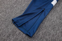 CONJUNTO AGASALHO DO O. DE MARSEILLE - ZÍPER COMPLETO - BRANCO/AZUL 22/23 - loja online