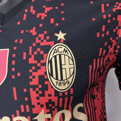 CAMISA DO MILAN VERSÃO JOGADOR - FOURTH 23/24 - NETSHIRTS