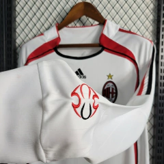 CAMISA RETRÔ DO MILAN - MANGA LONGA - AWAY 06/07 - comprar online