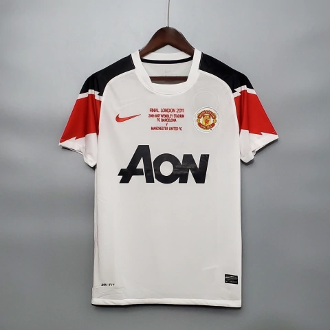 CAMISA RETRÔ DO MANCHESTER UNITED 10/11