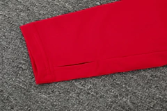 CONJUNTO AGASALHO DO BAYERN DE MUNIQUE - MEIO ZÍPER - VERMELHO/PRETO 22/23 - NETSHIRTS