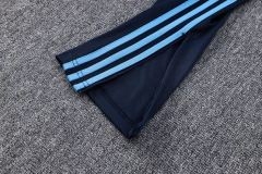 Imagem do CONJUNTO AGASALHO DA ARGENTINA - ZÍPER COMPLETO - AZUL/PRETO 22/23