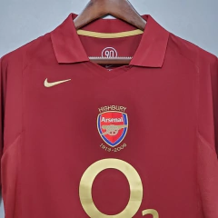 CAMISA RETRÔ DO ARSENAL 05/06 - NETSHIRTS