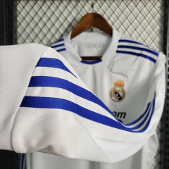 CAMISA RETRÔ DO REAL MADRID - MANGA LONGA - HOME 10/11 - comprar online