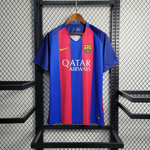 CAMISA DO BARCELONA RETRÔ - HOME 16/17