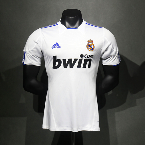 CAMISA RETRÔ VERSÃO JOGADOR DO REAL MADRID - HOME 10/11 - comprar online