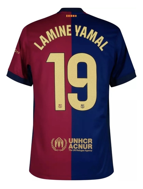 CAMISA DO BARCELONA - LAMINE YAMAL 19 HOME 24/25 - comprar online