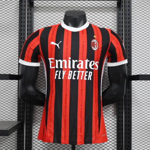 CAMISA DO MILAN VERSÃO JOGADOR - HOME 24/25