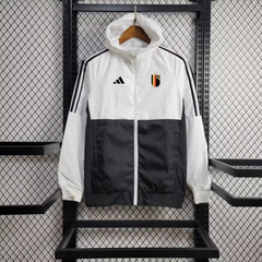 JAQUETA CORTA VENTO BÉLGICA - BRANCO/PRETO 24/25