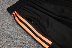 CONJUNTO DE TREINO DA ROMA - PRETO/LARANJA 23/24 - loja online