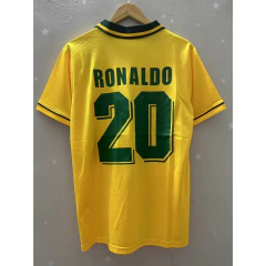 CAMISA RETRÔ DO BRASIL - RONALDO 20 - HOME 1994 - comprar online