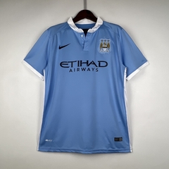 CAMISA RETRÔ DO MANCHESTER CITY - HOME 15/16 - comprar online