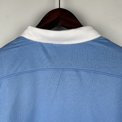 CAMISA RETRÔ DO MANCHESTER CITY - HOME 15/16 na internet