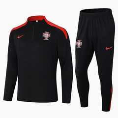 CONJUNTO AGASALHO INFANTIL DE PORTUGAL - PRETO 24/25