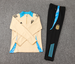 CONJUNTO AGASALHO INFANTIL DA ARGENTINA - BEJE 24/25 na internet