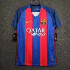 CAMISA RETRÔ DO BARCELONA - MESSI 10 - HOME 16/17 - comprar online