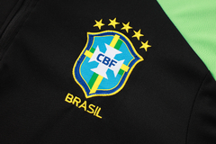 CONJUNTO AGASALHO DO BRASIL - PRETO 24/25 - NETSHIRTS