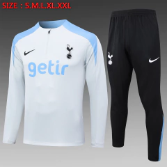 CONJUNTO AGASALHO DO TOTTENHAM - CREME 24/25